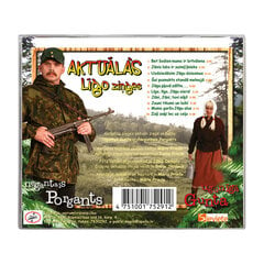 CD negantais PORGANTS un ugunīgā GUNTA - Aktuālās Līgo ziņģes - Latviškos Līgo dainos kaina ir informacija | Vinilinės plokštelės, CD, DVD | pigu.lt