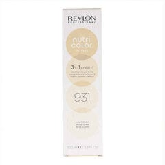 Plaukų dažymo kremas Revlon Nutri Color Light Beige, 100 ml kaina ir informacija | Plaukų dažai | pigu.lt