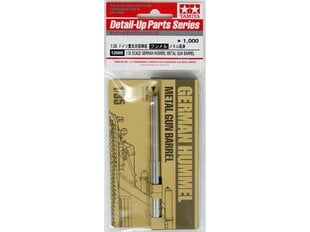 Priedas surenkamam modeliui Tamiya German Hummel Metal Gun Barrel, 1/35, 12688 kaina ir informacija | Konstruktoriai ir kaladėlės | pigu.lt