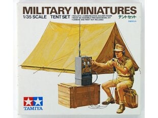 Сборная пластиковая модель Tamiya - Tent Set, 1/35, 35074 цена и информация | Конструкторы и кубики | pigu.lt