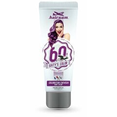 Pusiau ilgalaikiai plaukų dažai Hairgum Sixty's Color Violetinė, 60 ml kaina ir informacija | Plaukų dažai | pigu.lt