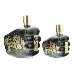 Rinkinys vyrams Diesel Spirit Of The Brave, EDT 125 ml + EDT 35 ml kaina ir informacija | Kvepalai vyrams | pigu.lt