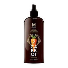 Крем для загара Mediterraneo Sun Carrot Suntan Oil Dark Tanning SPF2, 200 мл цена и информация | Кремы от загара | pigu.lt