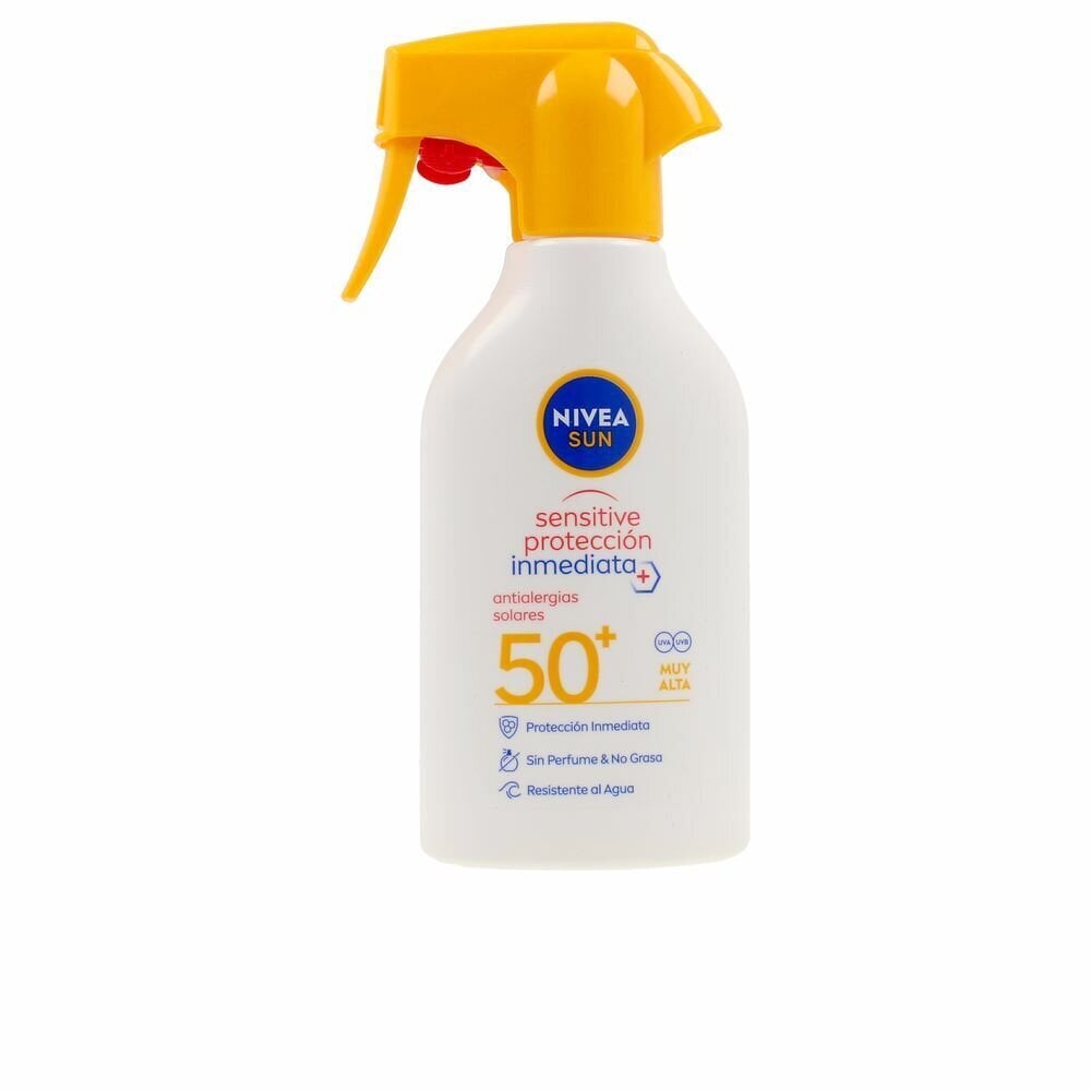 Kūno kremas nuo saulės Nivea Sun Sensitive & Protection Spf 50+, 270 ml цена и информация | Kremai nuo saulės | pigu.lt