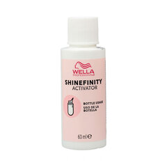 Активирующая жидкость Wella Shinefinity, 60 мл цена и информация | Краска для волос | pigu.lt