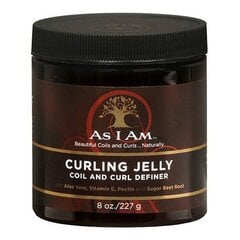Крем для выраженных локонов As I Am Curly Jelly 227 г цена и информация | Средства для укладки волос | pigu.lt