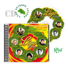 CD Līgo Latvija - Сборник популярных латышских песен праздника Лиго цена и информация | Виниловые пластинки, CD, DVD | pigu.lt