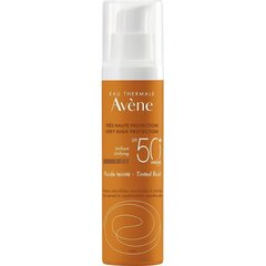 Apsauga nuo saulės su spalva Avene Tinted Fluid SPF50+, 50 ml kaina ir informacija | Kremai nuo saulės | pigu.lt