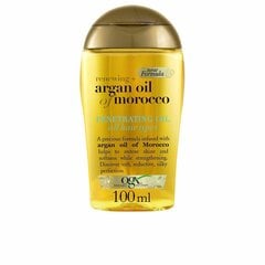 Восстанавливающее масло OGX Аргановое масло, 100 мл цена и информация | Средства для укрепления волос | pigu.lt