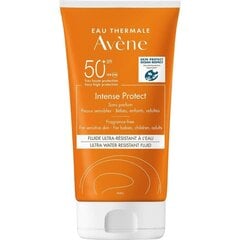 Kremas nuo saulės veidui Avene Intense Protect SPF50+, 150 ml kaina ir informacija | Kremai nuo saulės | pigu.lt