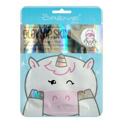 Veido kaukė The Crème Shop Glow Up, Skin! Unicorn, 25 g kaina ir informacija | Veido kaukės, paakių kaukės | pigu.lt