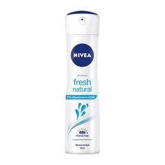 Purškiamas dezodorantas Fresh Natural Nivea, 150 ml kaina ir informacija | Dezodorantai | pigu.lt