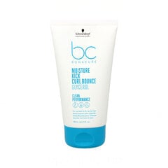 Drėkinamasis kremas garbanotiems plaukams Schwarzkopf Bonacure Moisture Kick Curl Bounce, 150 ml kaina ir informacija | Priemonės plaukų stiprinimui | pigu.lt