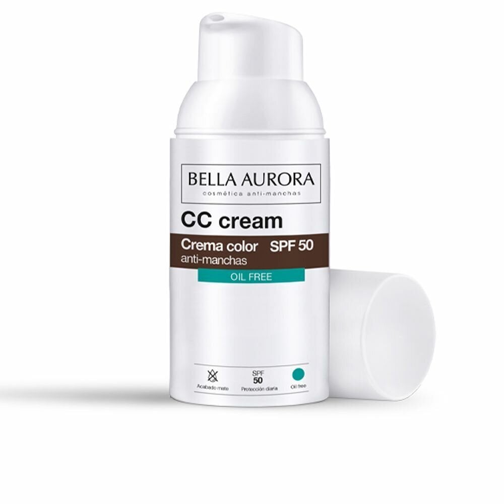 CC Cream Bella Aurora Spf 50 Be aliejaus 30 ml kaina ir informacija | Veido kremai | pigu.lt