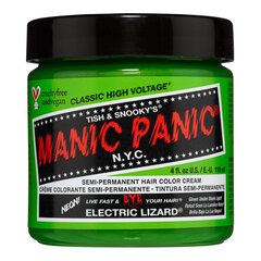 Постоянная краска Classic Manic Panic ‎HCR 11029 Electric Lizard (118 ml) цена и информация | Краска для волос | pigu.lt