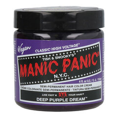 Ilgalaikiai plaukų dažai Manic Panic Classic Deep Purple Dream, 118 ml kaina ir informacija | Plaukų dažai | pigu.lt