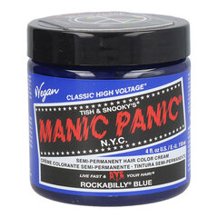 Краска для волос Classic Manic Panic Rockabilly Blue цена и информация | Краска для волос | pigu.lt