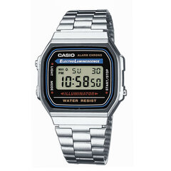 Мужские часы Casio A168WA-1YES цена и информация | Мужские часы | pigu.lt