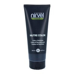 Trumpalaikiai plaukų dažai Nirvel Nutre Color Juoda, 200 ml kaina ir informacija | Plaukų dažai | pigu.lt