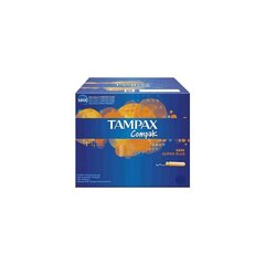 Тампоны Tampax Plius Compak цена и информация | Тампоны, гигиенические прокладки для критических дней, ежедневные прокладки | pigu.lt