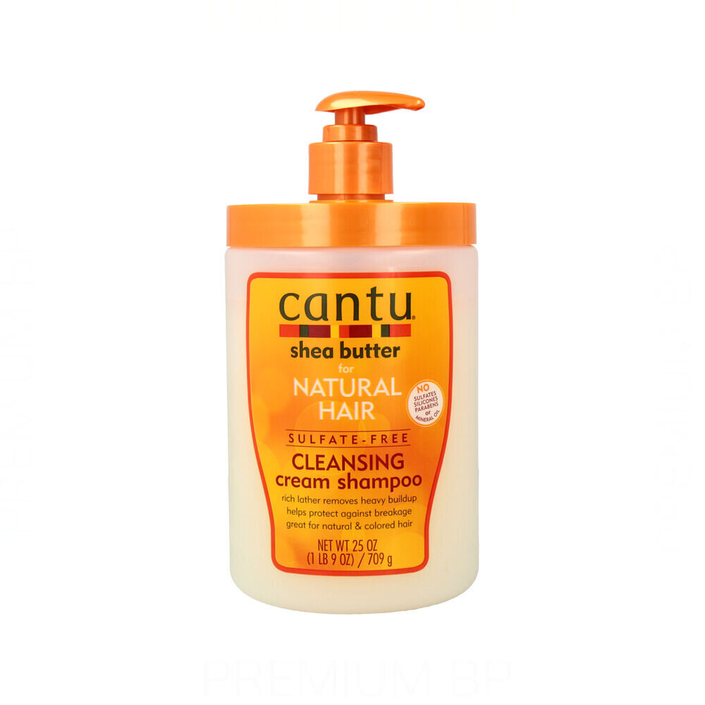 Šampūnas Cantu Shea Butter Natural Hair Cleansing, 709 g цена и информация | Šampūnai | pigu.lt