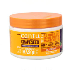 Капиллярная маска Cantu Grapessed Strengthening (340 g) цена и информация | Средства для укрепления волос | pigu.lt