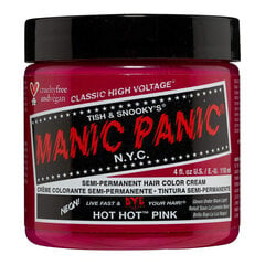 Краска для волос Classic Manic Panic Hot Hot Pink цена и информация | Краска для волос | pigu.lt