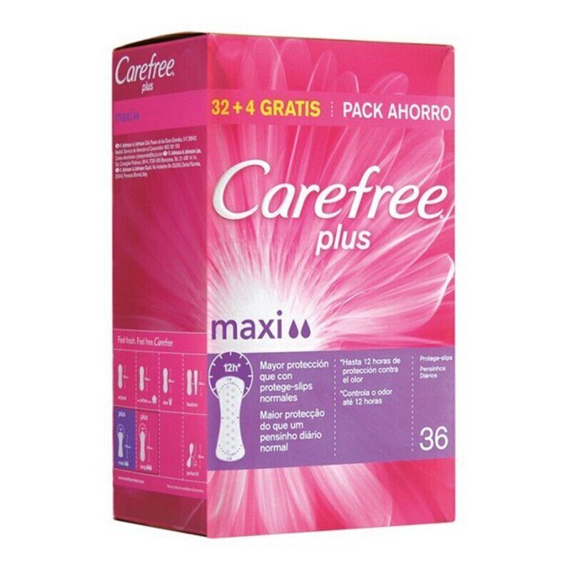 Įklotai Carefree, 36 vnt kaina ir informacija | Tamponai, higieniniai paketai, įklotai | pigu.lt