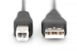 Assmann Connection Cables, USB 2.0 A/M -B/M, 1 m kaina ir informacija | Laidai telefonams | pigu.lt