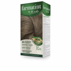 Краска для волос Farmatint 7c-Rubio Ceniza цена и информация | Краска для волос | pigu.lt