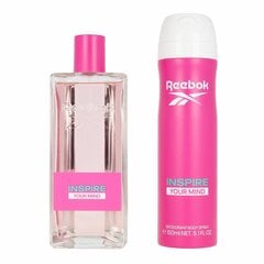 Rinkinys Reebok Cool Your Body moterims: tualetinis vanduo EDT, 100ml + Purškiamas dezodorantas, 150 ml kaina ir informacija | Kvepalai moterims | pigu.lt