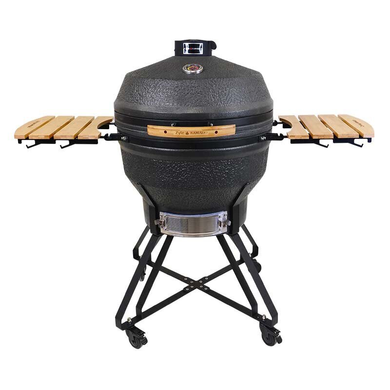 Kepsninė Zyle Kamado, ZY26KSMGSET, su priedais, 66 cm цена и информация | Kepsninės, griliai | pigu.lt