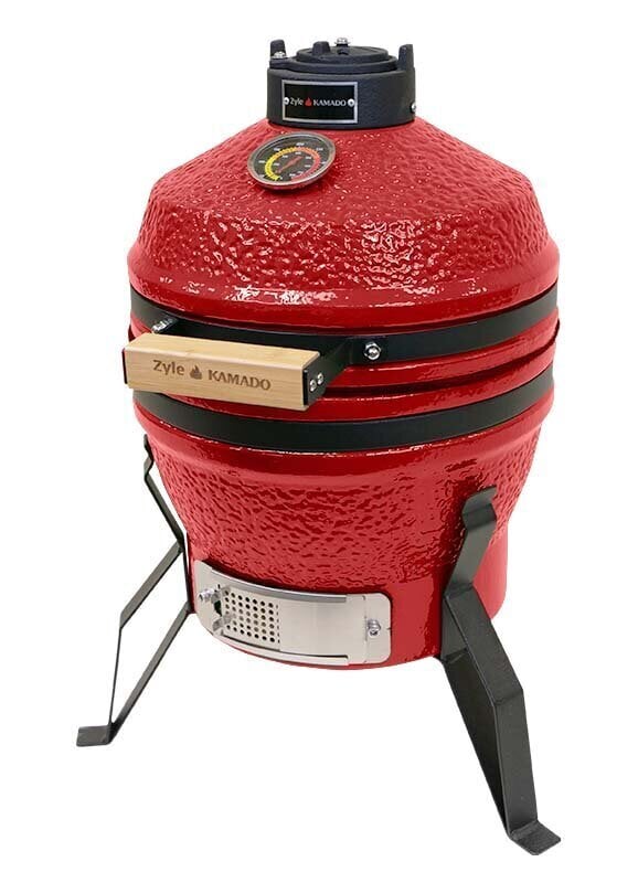 Kepsninė Zyle Kamado, ZY13KSRDBBQ2, 33 cm цена и информация | Kepsninės, griliai | pigu.lt