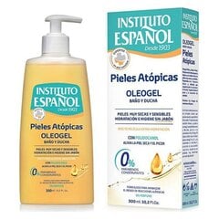Dušo želė Instituto Español Pieles Atópicas Oleogel, 300 ml kaina ir informacija | Dušo želė, aliejai | pigu.lt
