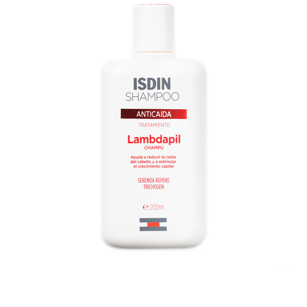 Šampūnas nuo plaukų slinkimo Isdin Lambdapil, 200 ml kaina ir informacija | Šampūnai | pigu.lt