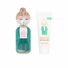 Rinkinys Benetton Sisterland Green Jasmine moterims: tualetinis vanduo EDT, 80 ml + kūno losjonas, 75 ml kaina ir informacija | Kvepalai moterims | pigu.lt