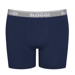 Vyriškos trumpikės Sloggi Men Go ABC Short 2P 7613136820317, mėlynos spalvos цена и информация | Трусы | pigu.lt