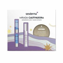 Moteriškos kosmetikos rinkinys Sesderma Mirada Cautivadora: serumas, 2 x 4 ml + paakių kaukės + serumas blakstienoms, 5 ml kaina ir informacija | Akių šešėliai, pieštukai, blakstienų tušai, serumai | pigu.lt