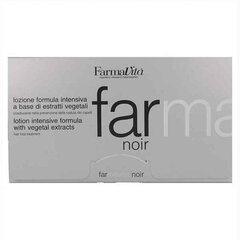 Ampulės nuo plaukų slinkimo Farmavita Noir Intensive, 12 x 8 ml kaina ir informacija | Priemonės plaukų stiprinimui | pigu.lt