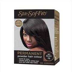 Ilgalaikiai dažai Sta Soft Fro Powder Hair Color Black, 8 g kaina ir informacija | Plaukų dažai | pigu.lt