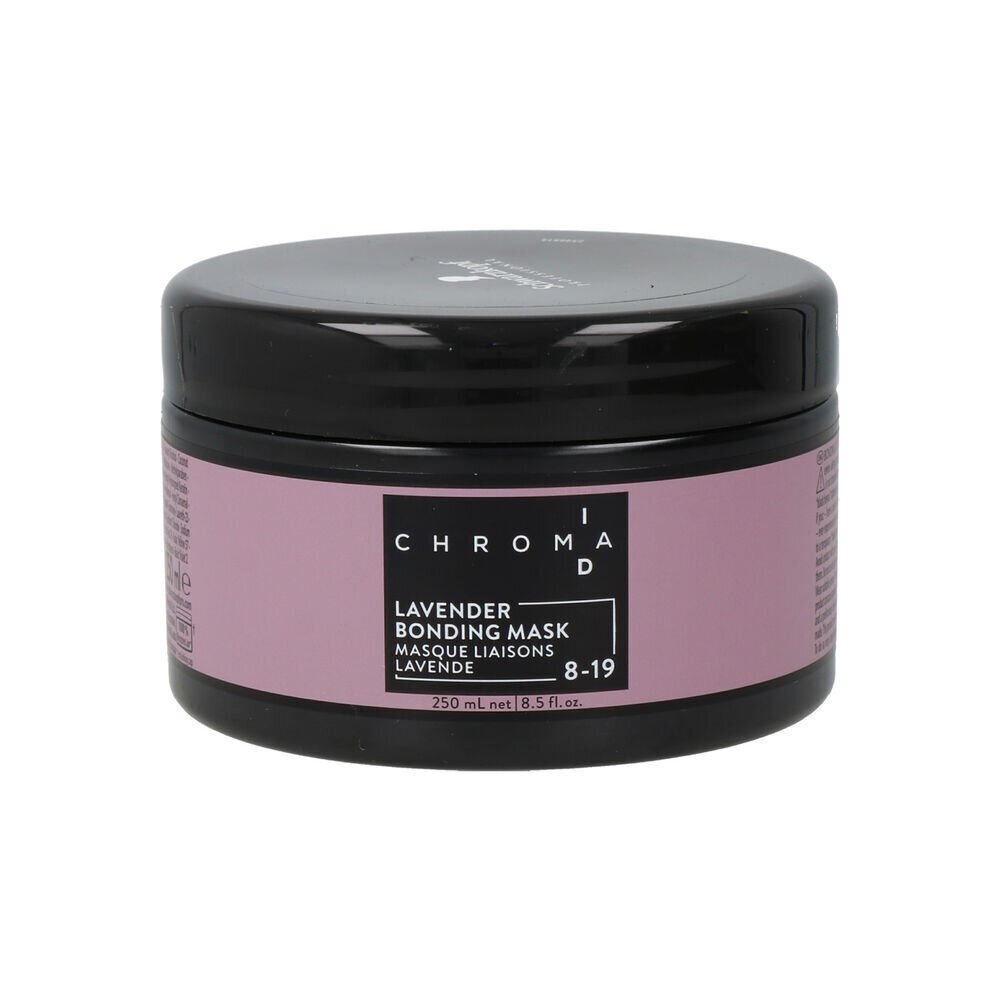 Plaukų kaukė Schwarzkopf Chroma ID Color Nº 8.19, 250 ml цена и информация | Priemonės plaukų stiprinimui | pigu.lt