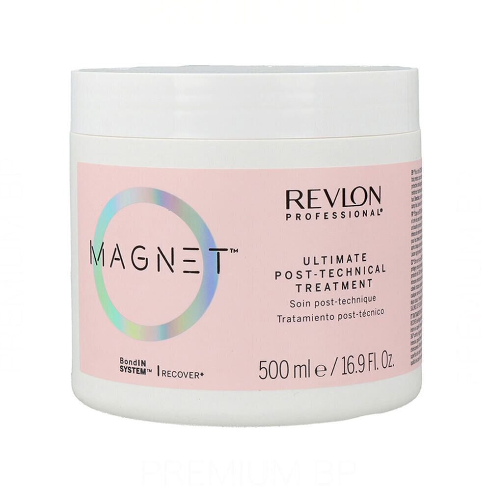 Plaukus atstatanti priemonė Revlon Magnet Ultimate Post-Technical, 500 ml цена и информация | Priemonės plaukų stiprinimui | pigu.lt