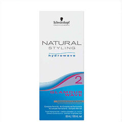 Formavimo vaškas Schwarzkopf Natural Styling Glamour Wave Kit 2, 80 ml + 100 ml kaina ir informacija | Plaukų formavimo priemonės | pigu.lt