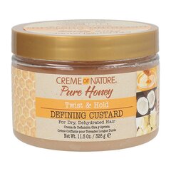 Kondicionierius Creme Of Nature ure Honey Twisted & Hold Defining Custard, 326 g kaina ir informacija | Balzamai, kondicionieriai | pigu.lt