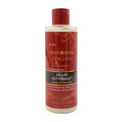 Plaukų aliejus Creme Of Nature Argan Buttermilk, 236 ml kaina ir informacija | Priemonės plaukų stiprinimui | pigu.lt