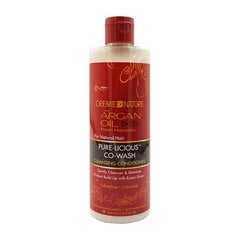 Крем для бритья Creme Of Nature Pure-licious Co-wash (355 ml) (354 ml) цена и информация | Средства для укладки волос | pigu.lt