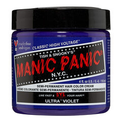 Ilgalaikiai plaukų dažai Manic Panic Classic Ultra Violet, 118 ml kaina ir informacija | Plaukų dažai | pigu.lt