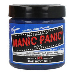 Ilgalaikiai plaukų dažai Manic Panic Classic ‎HCR 11017 Bad Boy Blue, 118 ml kaina ir informacija | Plaukų dažai | pigu.lt