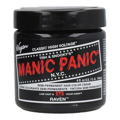 Краска для волос Classic Manic Panic ‎HCR 11007 raven цена и информация | Краска для волос | pigu.lt