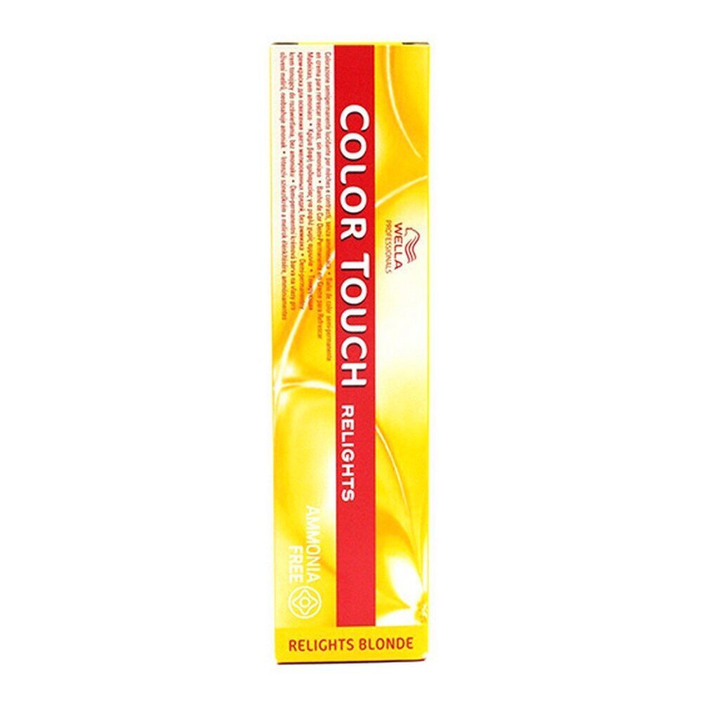 Ilgalaikiai plaukų dažai Wella Color Touch Relights Nº 18, 60 ml kaina ir informacija | Plaukų dažai | pigu.lt